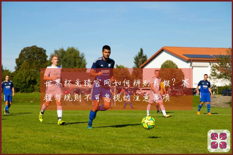 世界杯竞猜官网如何辨别真假？赛程与规则不可忽视的注意事项